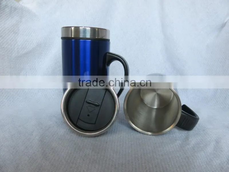 wholesale stainless steel mug with handles