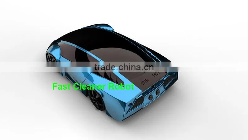 Newest design car style robot vacuum cleaner china and portable handheld vacuum cleaner double use