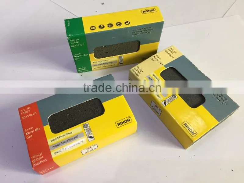 soft abrasive stone flexible grinding block