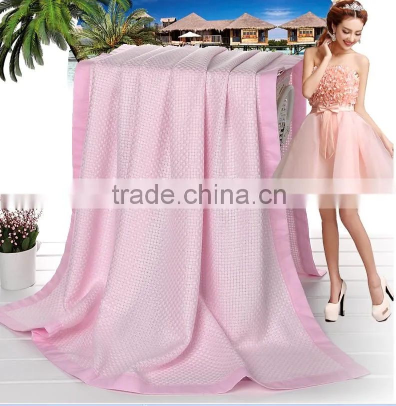 100% Bamboo Waffle Weave Blanket
