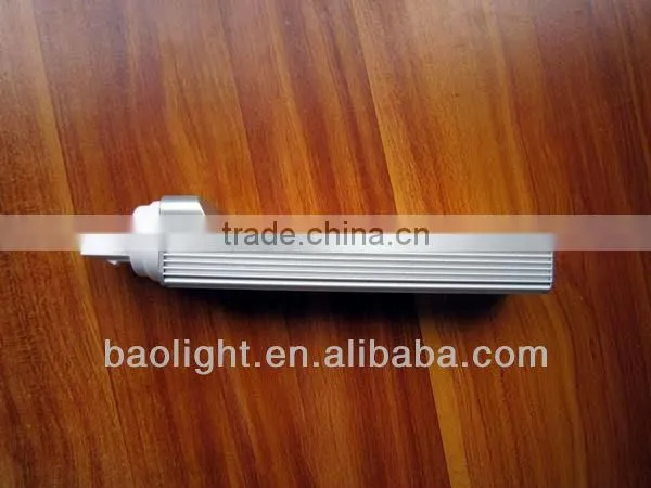 Chinese supplier g24 led plc 13w 2-pin 5050 smd epistar 80ra