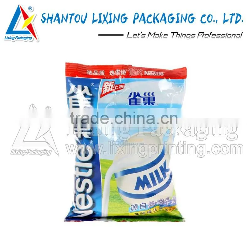 LIXING PACKAGING condensed milk aluminium packaging bag