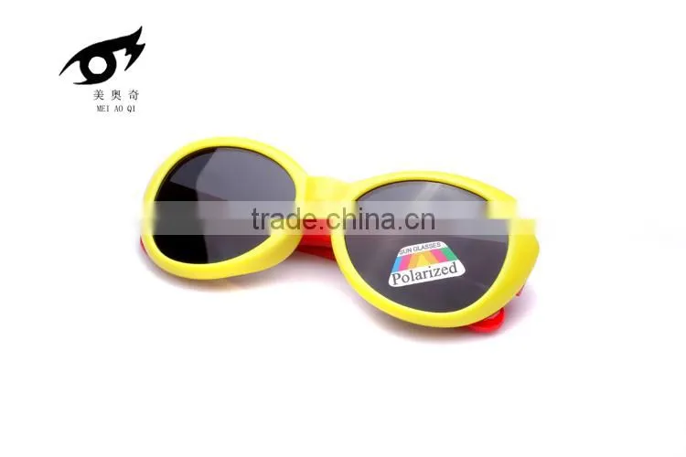 New product small apples children soft silicone material polarized sunglasses