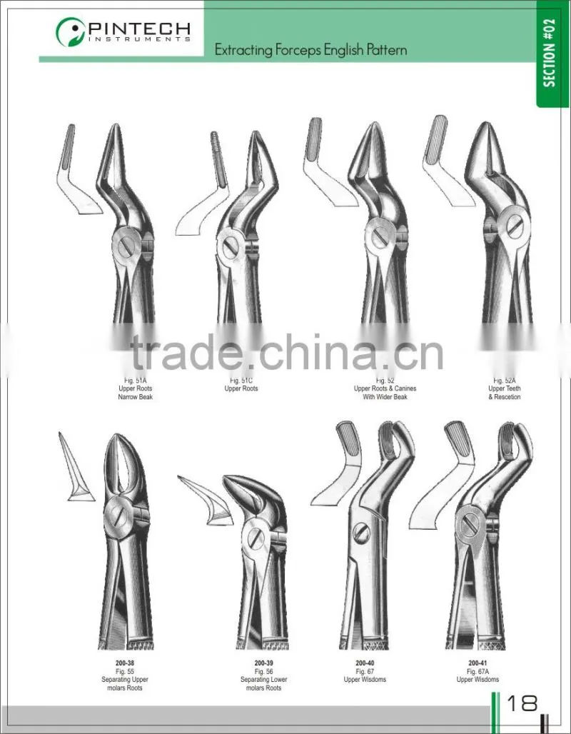 Dental Extraction Forceps