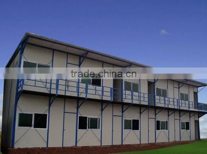 Steel structure warehouse design and supply with workers overseas