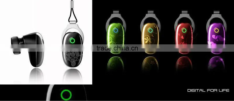 Mobile phone Mini Size Bluetooth Earphone KT-H52 Ear Hook,Sleek and Stylish
