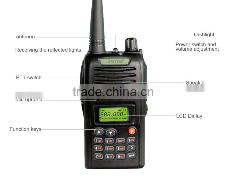 2016 new product Air band walkie talkie FM radio 108~138MHz aviation two way radio air transceiver radio with cheap price