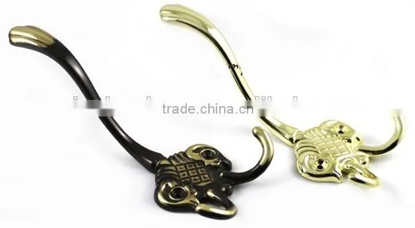 Vintage design zamak coat hook,robe hook,wall hook