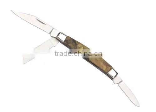 3 Blade Utility Folding Knife