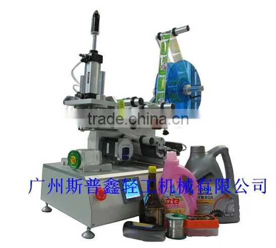 SPX-Semi-automatic 1 sides flat bottle labeling machine