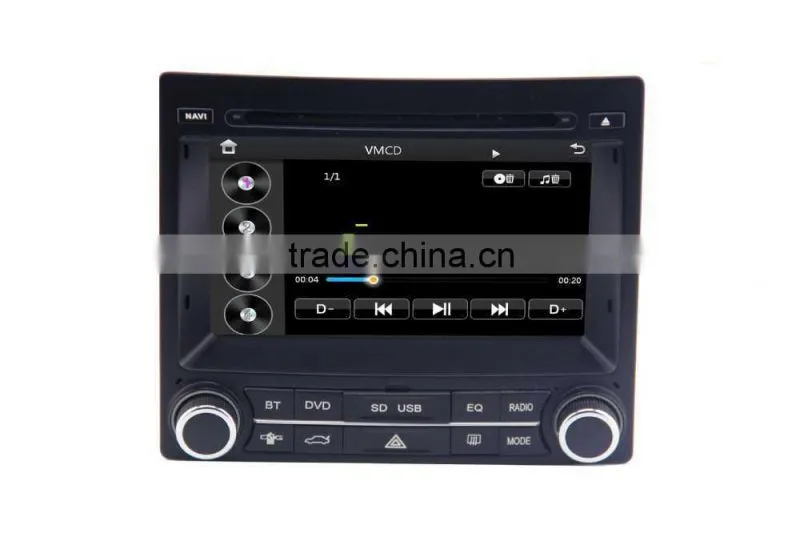 In dash car dvd player with gps for peugeot 405 with Bluetooth/Radio/SWC/Digital TV/3G internet/WIFI/ATV/DVR