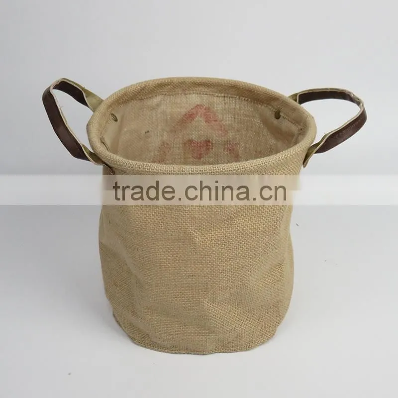 Promotion High Quality Reusable Foldable Shopping Bag Jute Bag