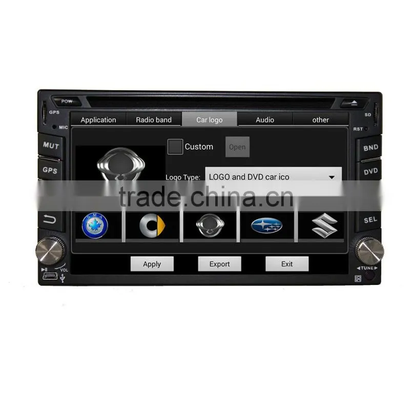 6.2 inch 16 GB quad core Android 5.1.1 for universal touch screen car DVD player