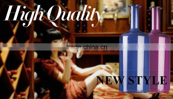 OEM fancy decorative mist humidifiers wine bottle with aroma LED light