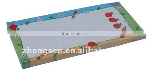 memo pad with magnetic
