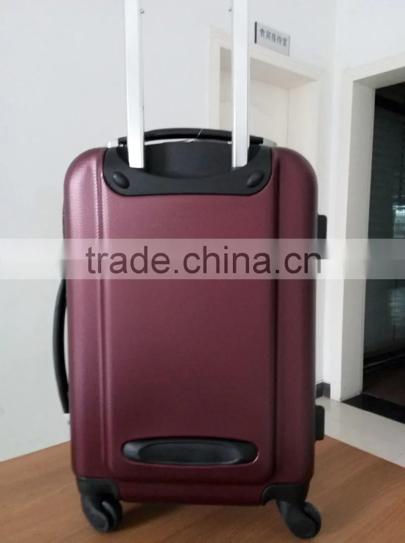 Vintage Hard ABS rotatable quality trolley luggae set