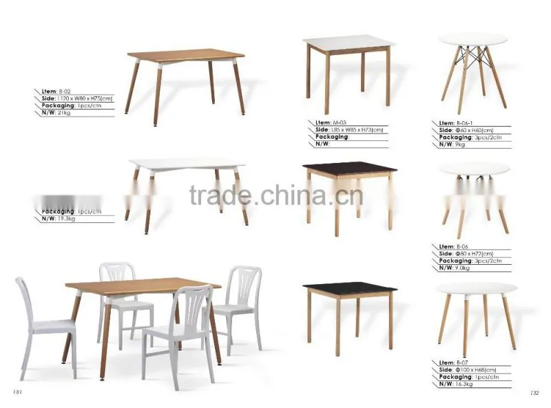 Modern beautiful armless stackable dinning chairs plastic chairs