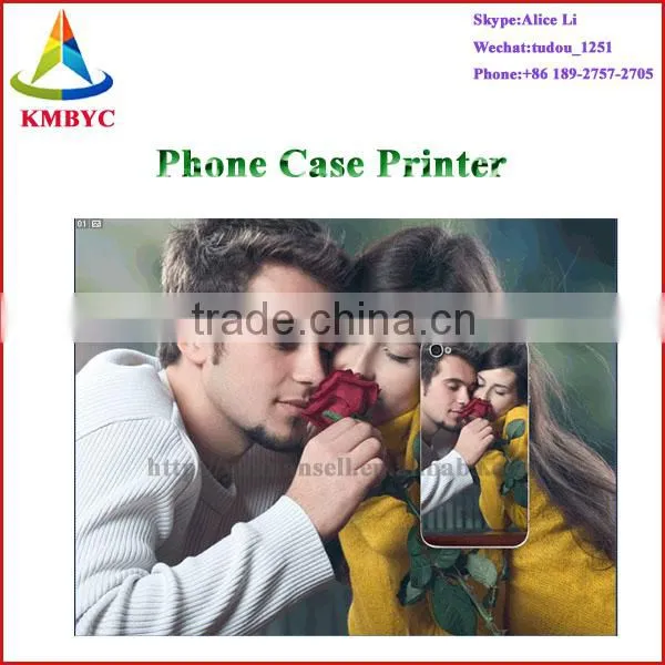 large format mobile phone cover printer,3d phone shell printing machine