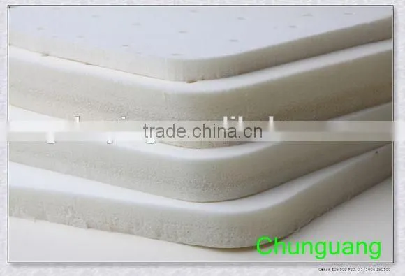 Comfortable latex mattress topper in bed mattress topper