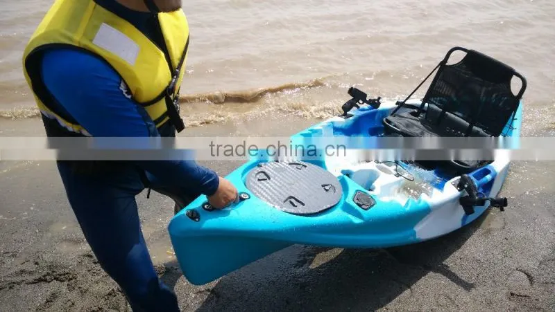 single pedal drive kayak fishing kayak very professional we have patent in all of the world
