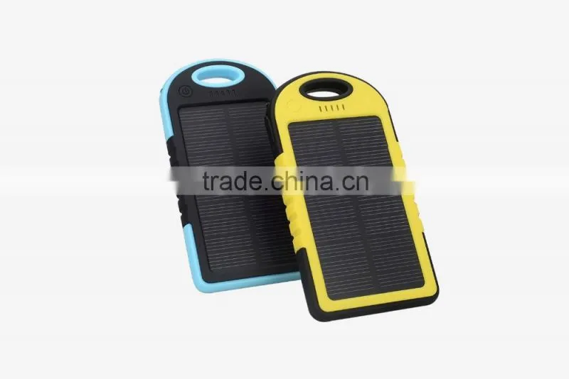 Hot Sell portable Solar power bank Charger for smart phone