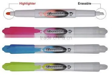 erasable highlighter pen