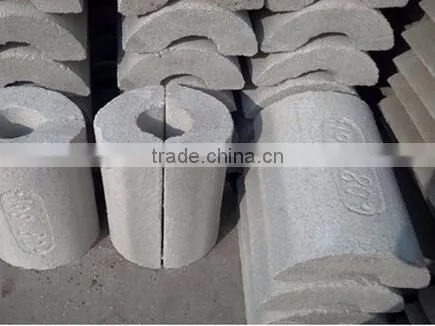 heat insulation and waterproof expanded perlite pipe making machine