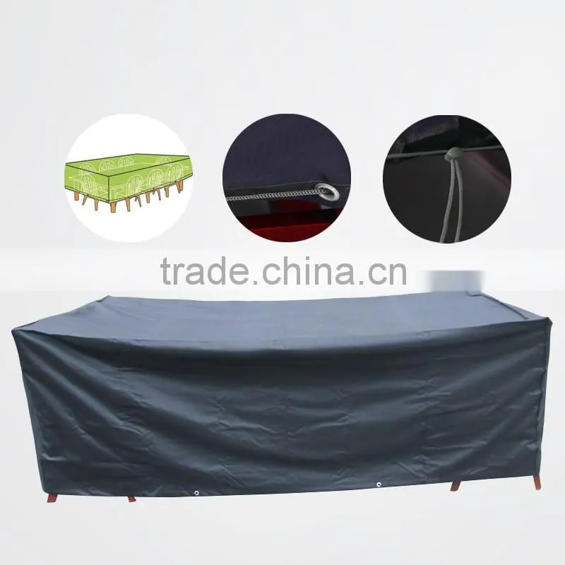 6 Seater dust-proof Rectangular Furniture Cover Outdoor Patio Table