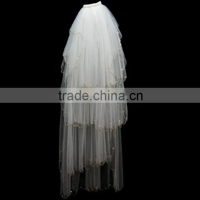 Bridal Veils Wholesale Wedding Accessories Bridal Veils 100% Polyester Bridal Veils