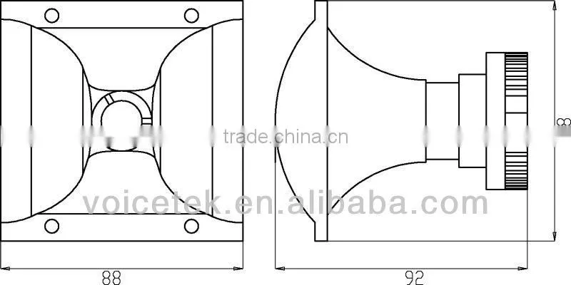 outdoor pa audio speaker system