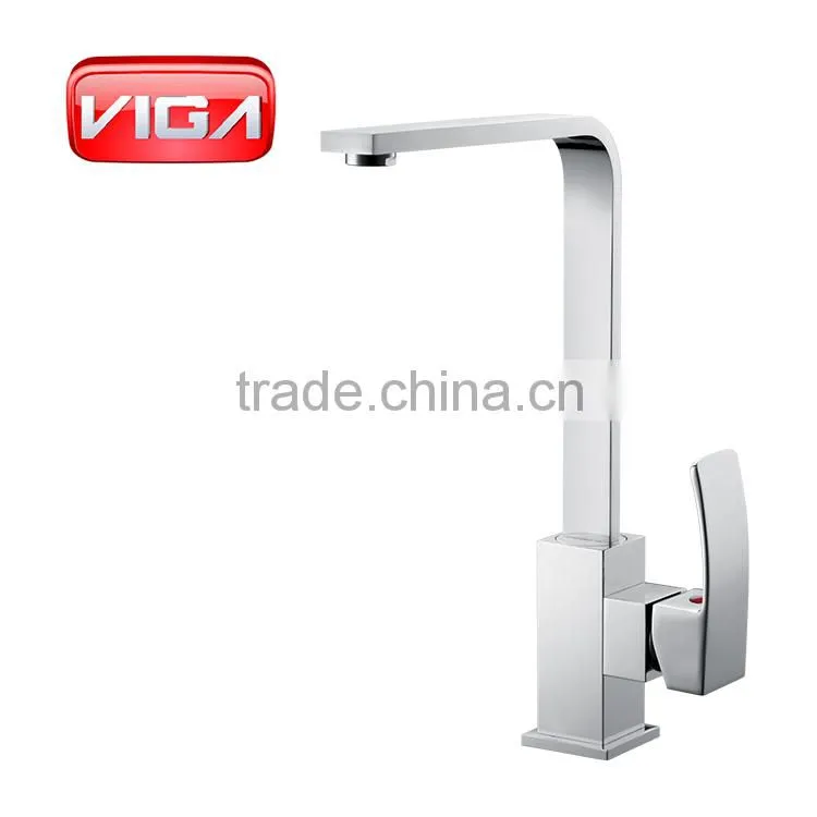 Square bathroom design shower mixer brass body shower faucet hot cold water tap shower tap