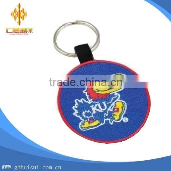 High quality top sale custom embroidery three tongues patches