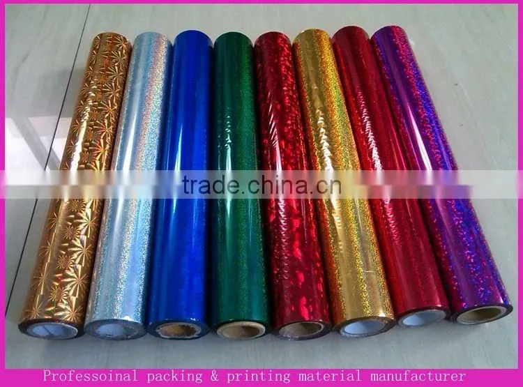 clourful holographic Hot stamping foil