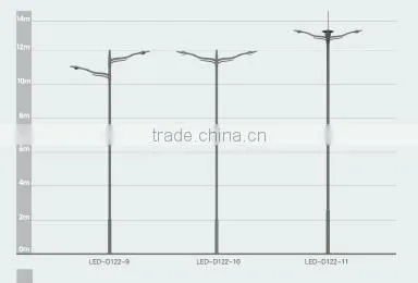 2015 Newly Designed Solar Powered Street Lights Solar Lights RAL Color Stardand
