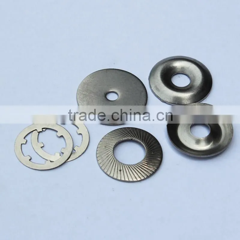 Stainless steel 316 Knurling disc spring