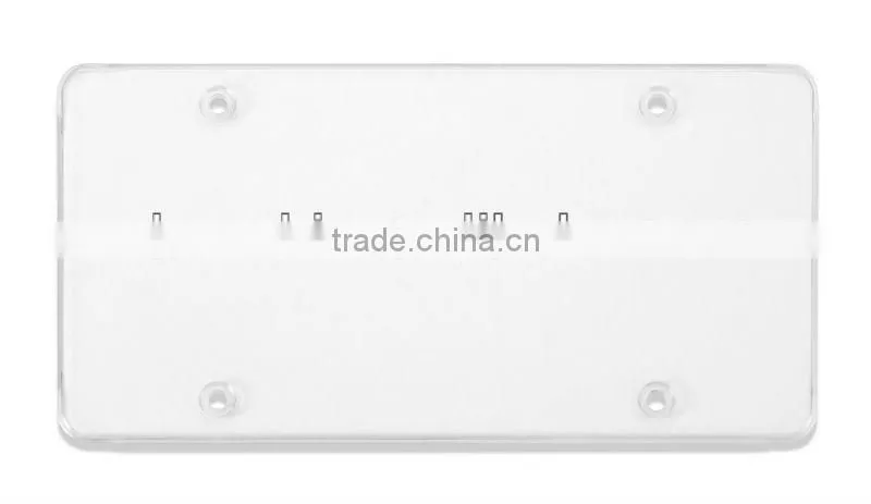 Tuf-Shield Clear Flat License Plate Cover