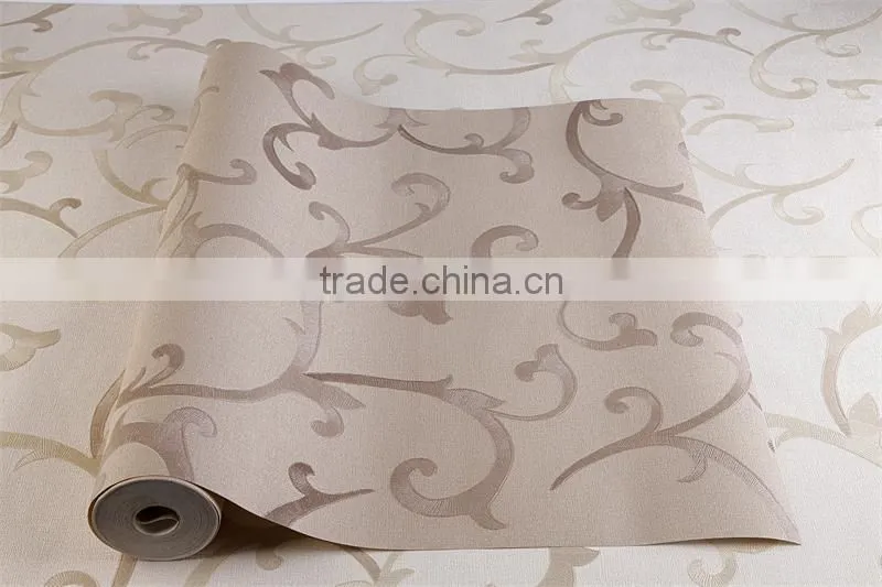 modern brief style living walls deep embossing wallpaper