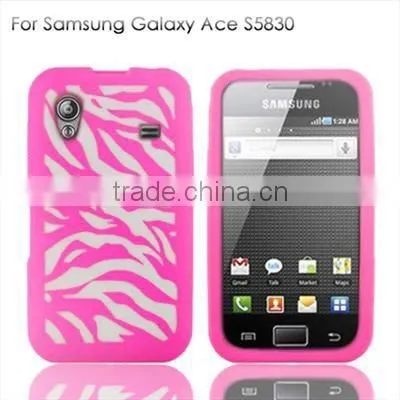 cute hot sell silicone case for samsung galaxy ace