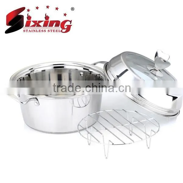 Fashion Design Stainless Steel Food Steamer/Steamer Pot