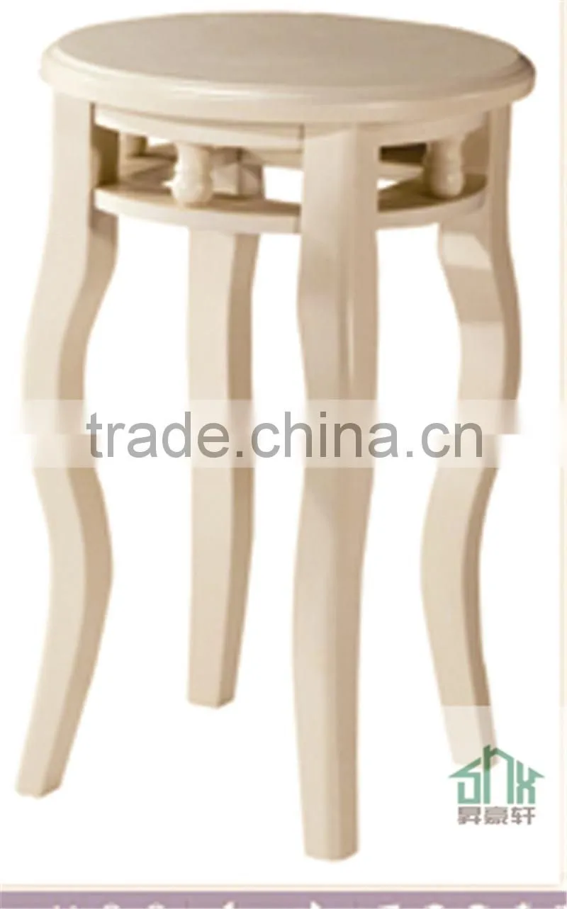 High quality french design flower pot stand HB-A# flower pot table white wood flower stand