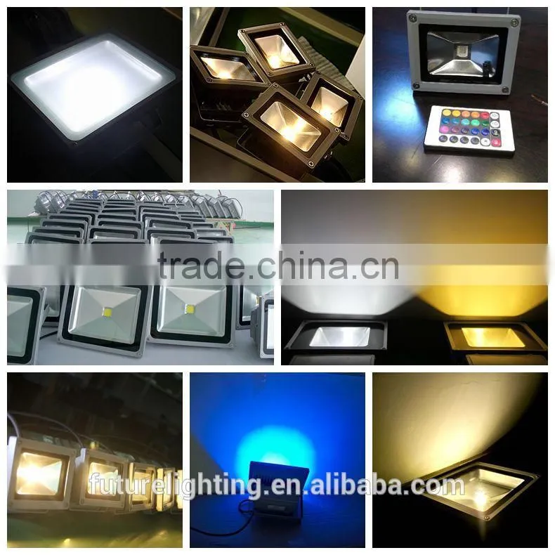 70w 30w 20w 50w Led Flood Light IP65 rgb led floodlight 3 years warranty