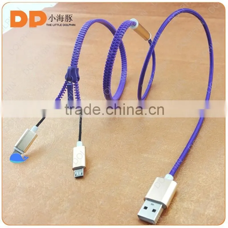 best selling sport product 2 in 1 sync date usb cable for iphone charger cable