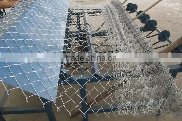 pvc coated 9 gauge chain link fence