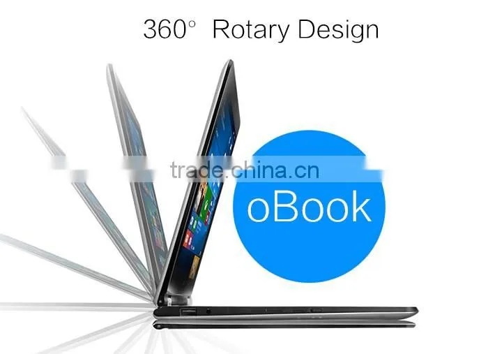 Onda oBOOK 11 Ultrabook Laptop 11.6 inch Win 10 + Android 5.0 Intel Cherry Trail Z8300 64bit Quad Core 1.44GHz 4GB RAM 64GB