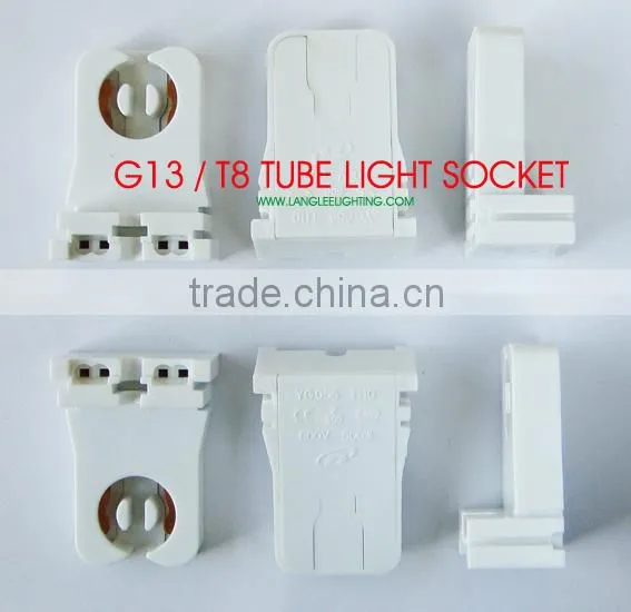 G13 Non-Shunted Socket UL Listed T8 T10 Tube Light Lamp holder Tombstone Fixture Holder