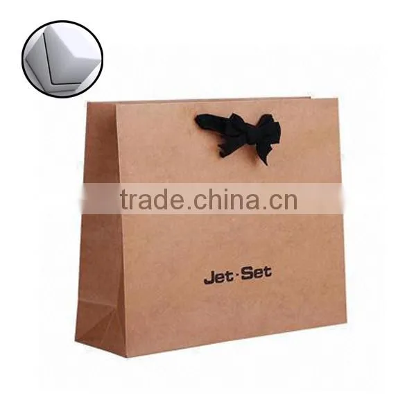 customized logo printed paper bag with OEM service made in China Supplier