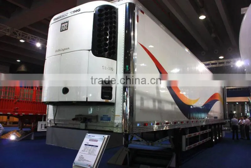 China new refrigerated cargo trailer Meat Fish Transport refrigerated cargo van 4*2 refrigerated carrier
