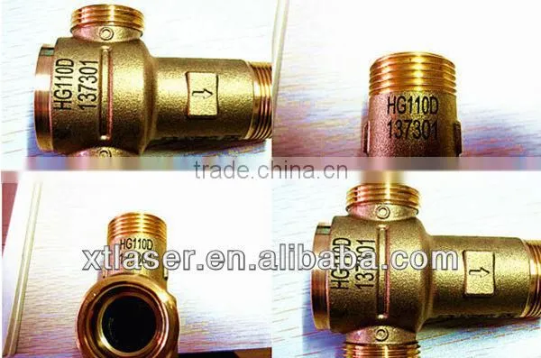 brake /clutch master cylinder marking machine mini laser engraving/marking machine