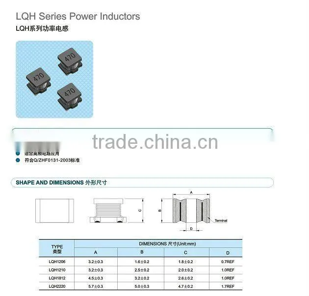 LQH Series Power Inductor