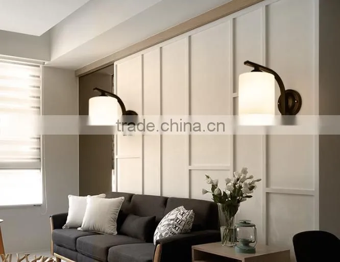 Hot Sale Classic Loft Style Vintage Glass Wall Lamp / Light For Living Room And Hotel